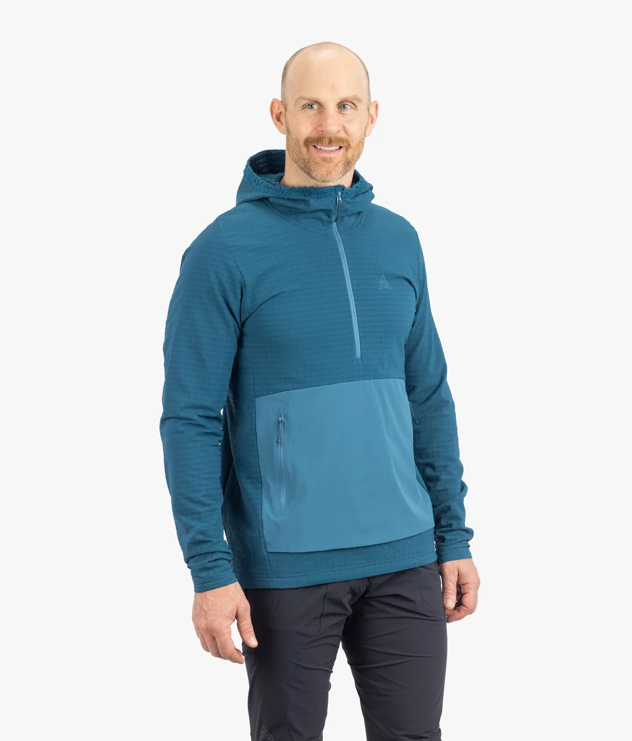 7MESH Chilco anorak herr huvjacka dragkedja termisk