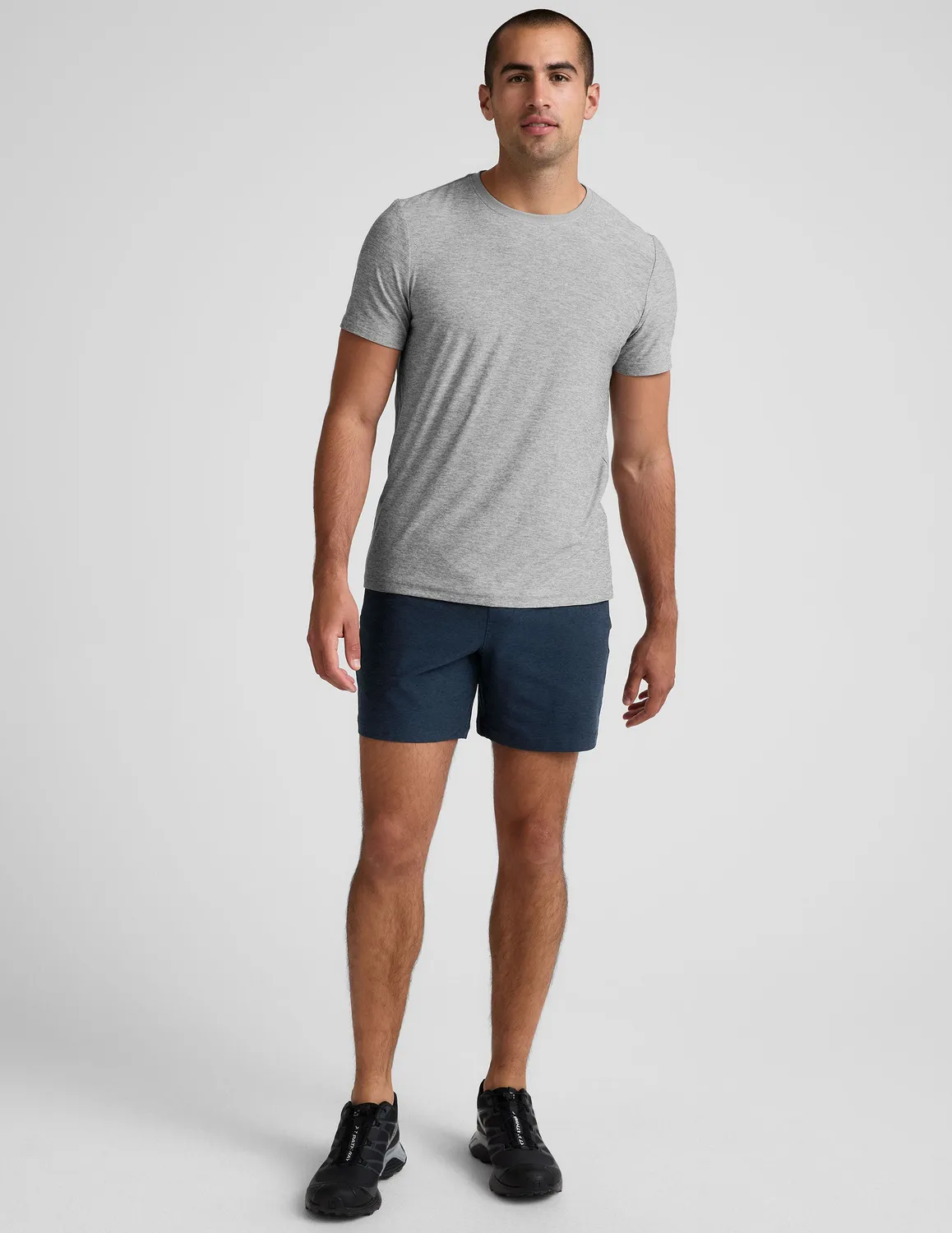 Beyond Yoga Spacedye Unlimited shorts Nocturnal Navy 7 tum