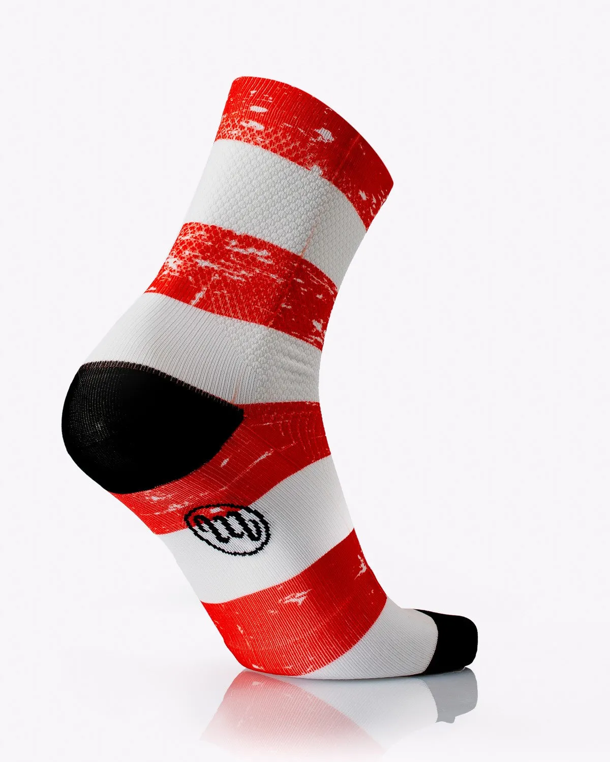 MB Wear Fun American cykelstrumpor S-M mönstrade