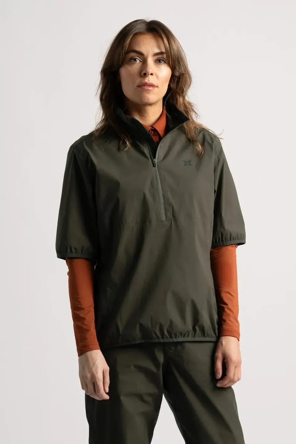 Cross Sportswear Pine Windbreaker jacka dam mörkgrön