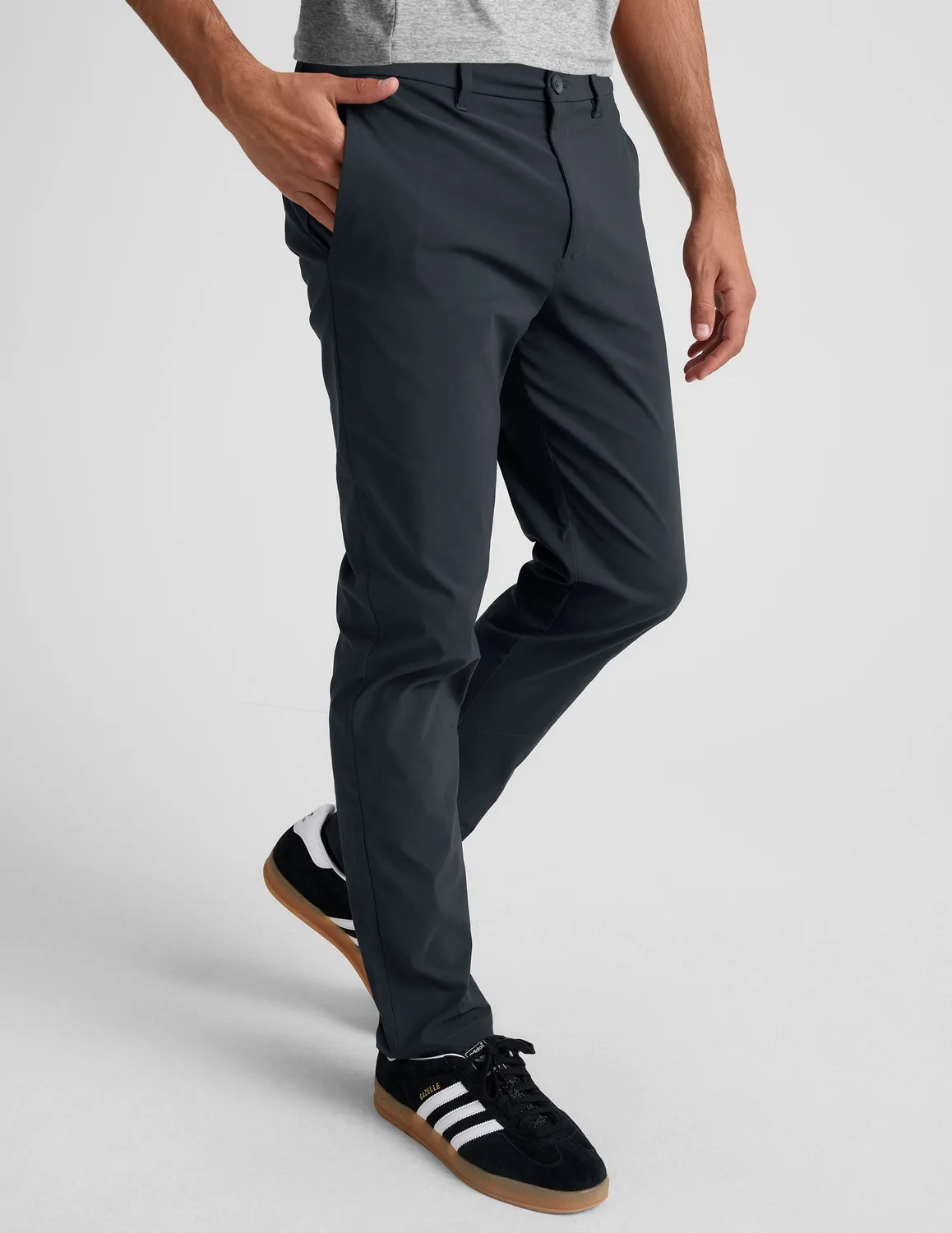 Beyond Yoga Element Chino 30 byxor Nocturnal Navy