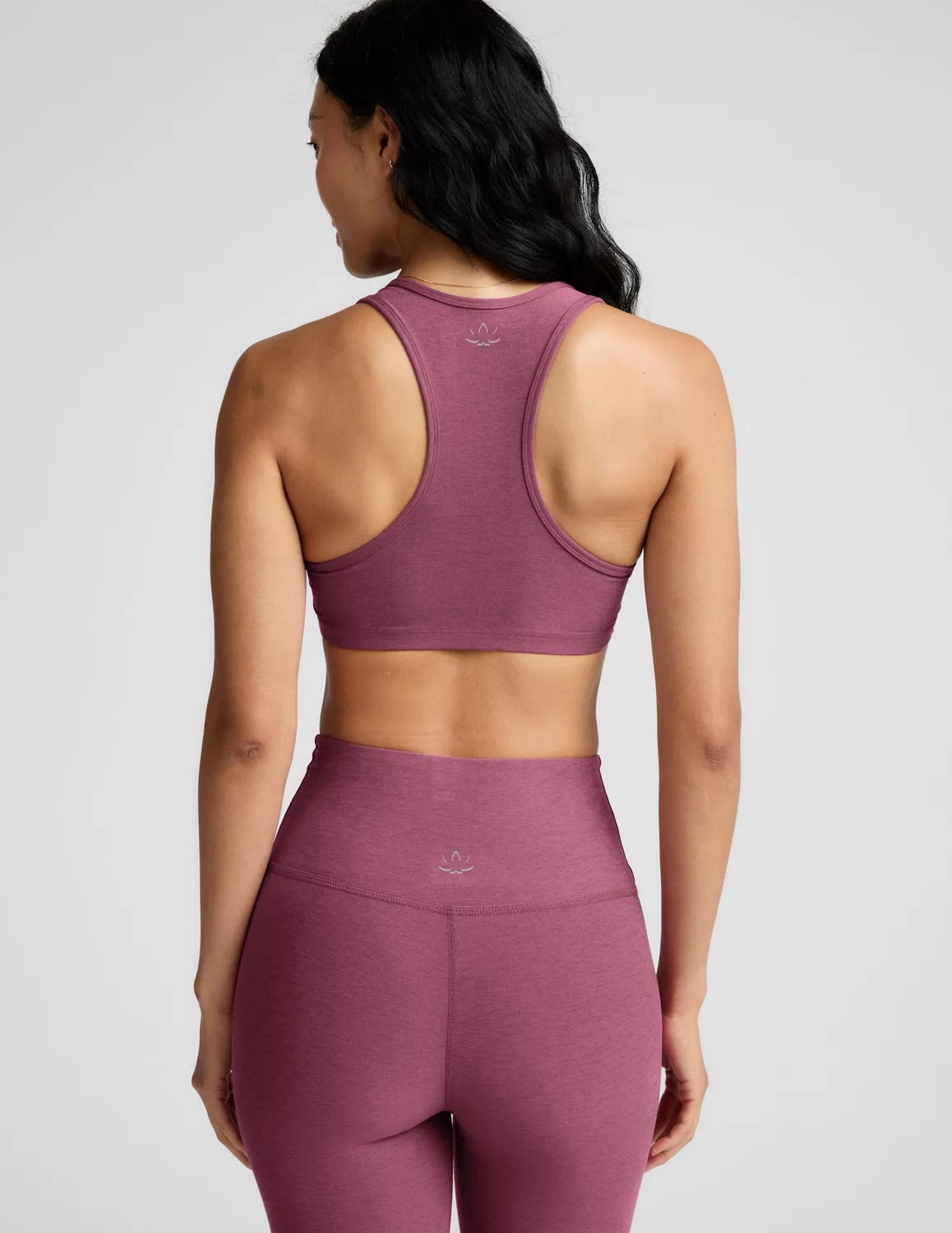 Beyond Yoga Spacedye Lift Your Spirits Bra sportbehå Mauve