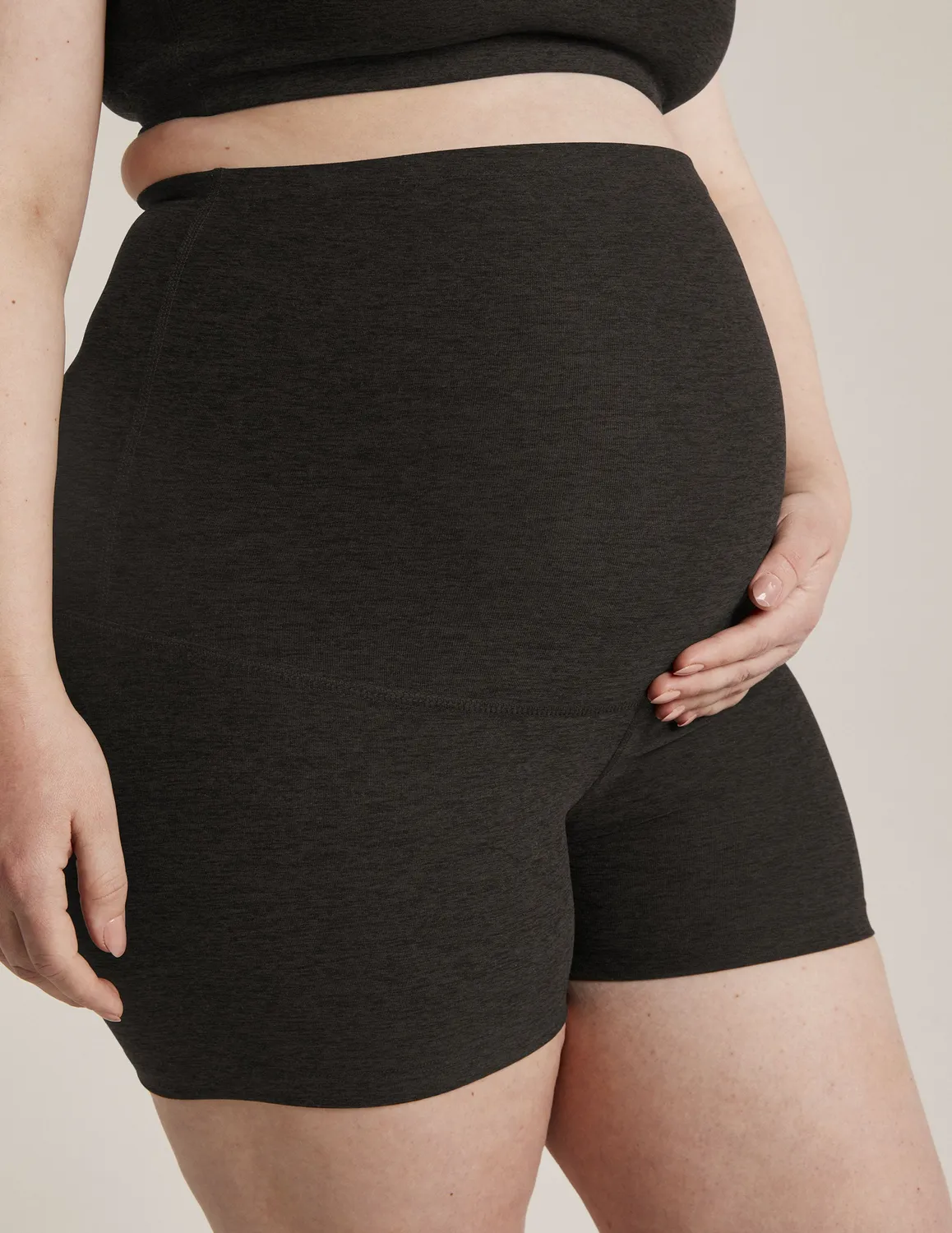 Beyond Yoga Spacedye All For Run mammashorts Darkest Night andas