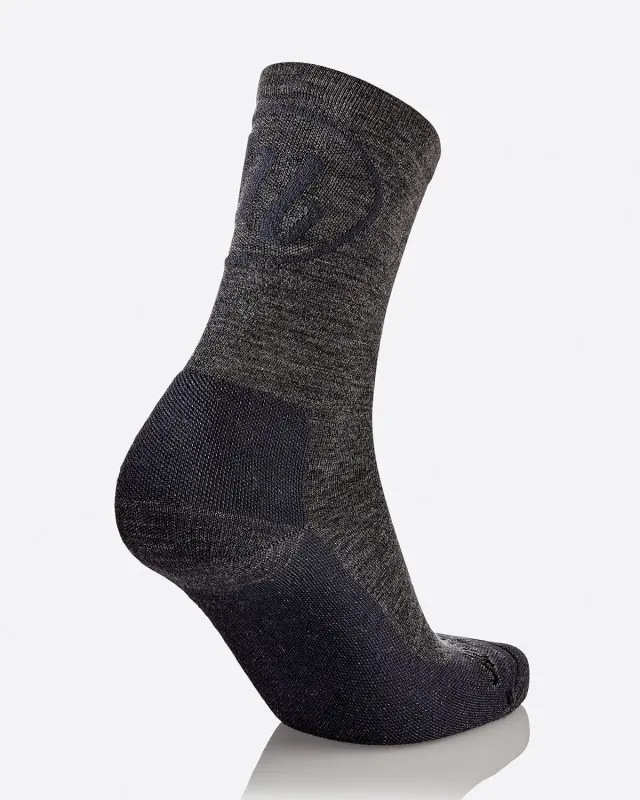 MB Wear Siberia Grey strumpor grå merinoull