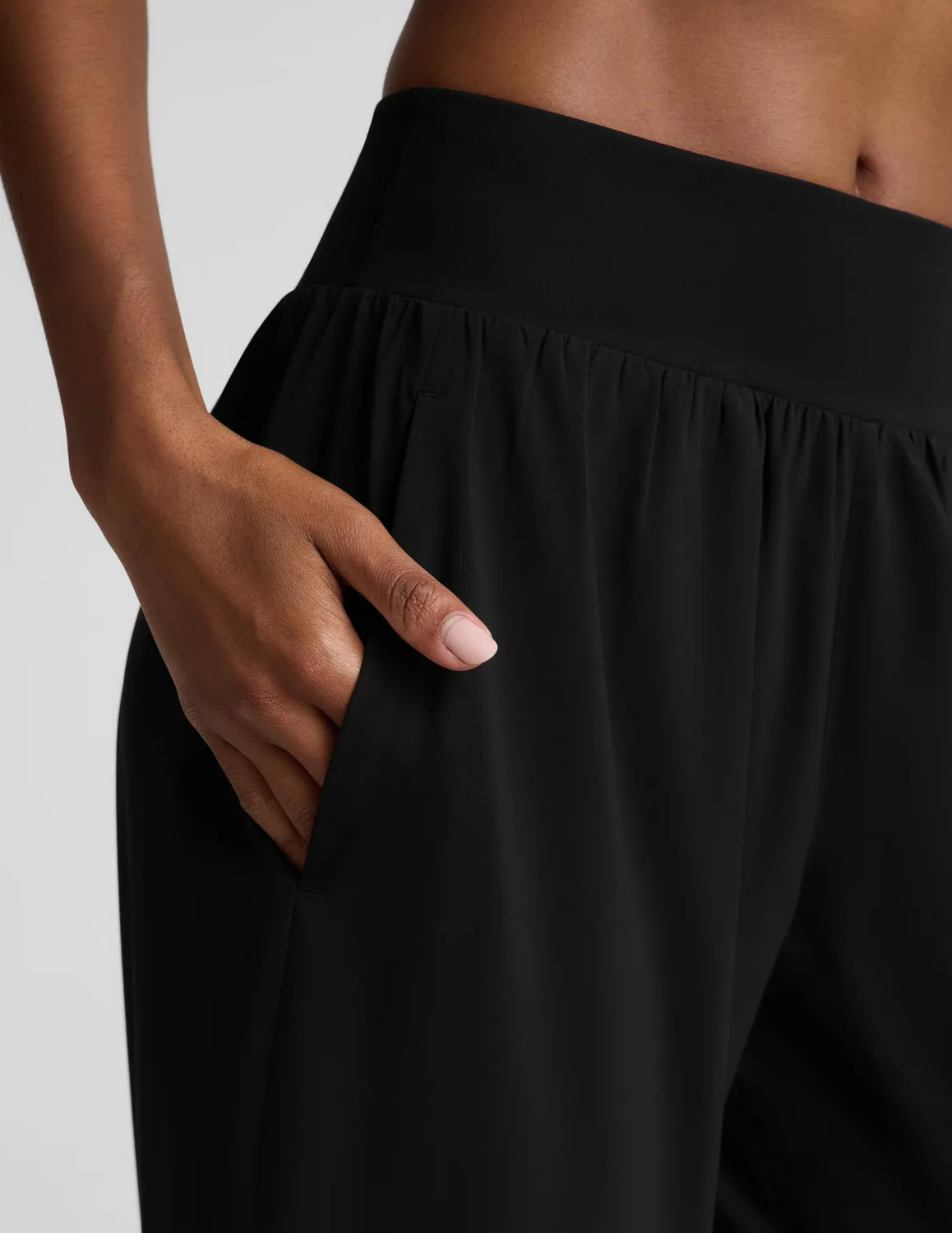 Beyond Yoga glowzone Hybrid Straight Leg träningsbyxor Black 29"