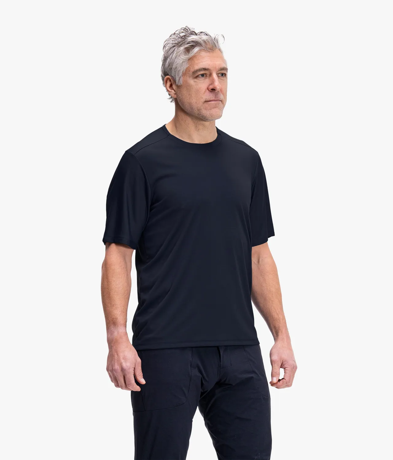 7mesh Roam t-shirt herr Black kort ärm trail