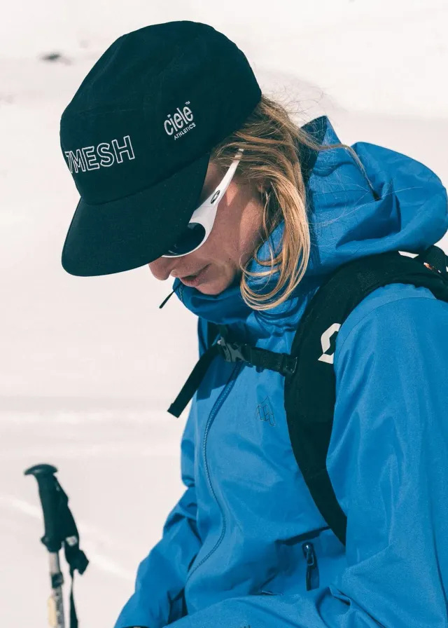 7mesh GoCap keps svart lätt löpning