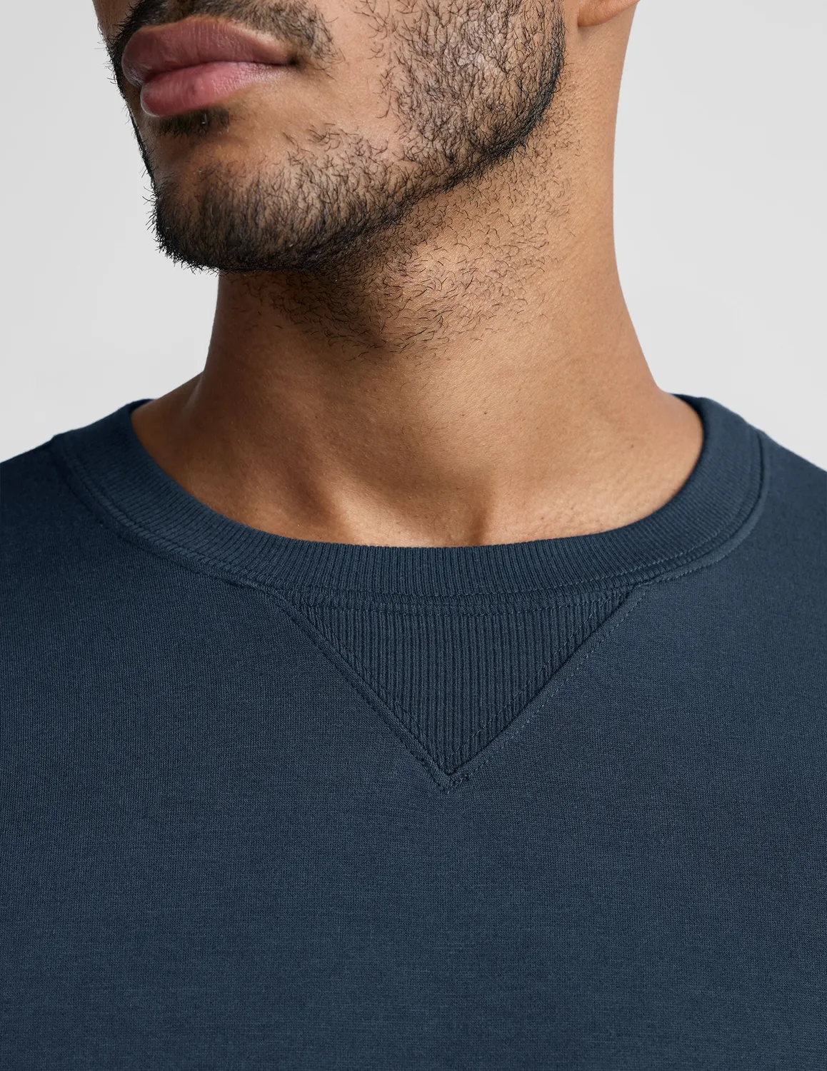 Beyond Yoga Always Beyond Men Crew Pullover sweatshirt Nocturnal Navy