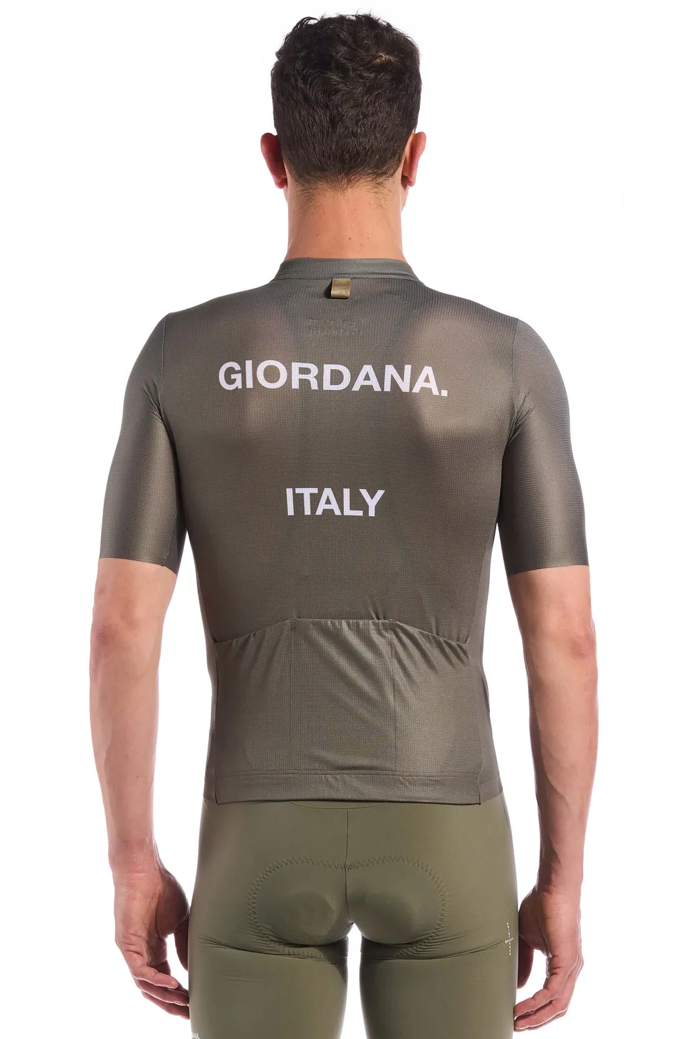 Giordana KB cykeltröja herr Smokey Olive aerodynamisk