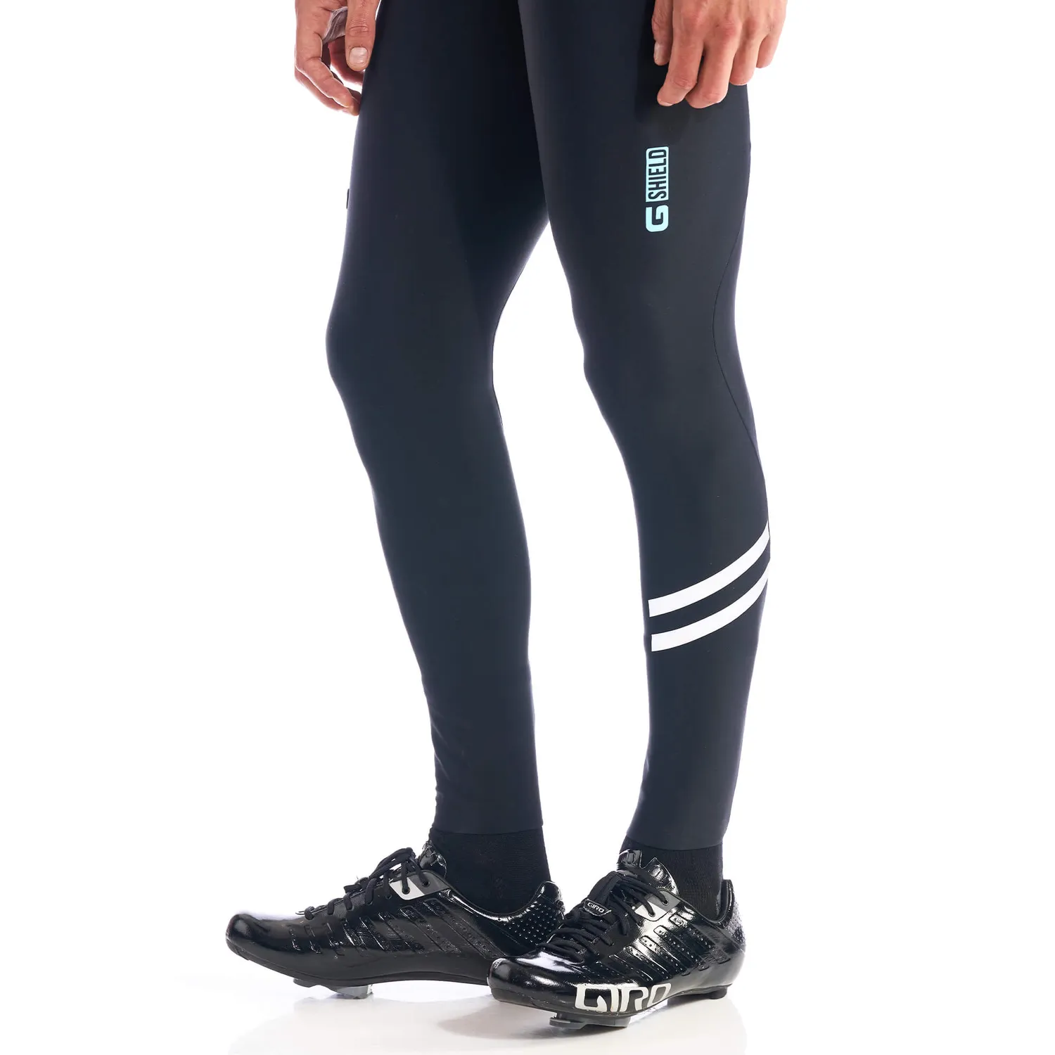 Giordana G-Shield cykelbyxa herr thermotight svart