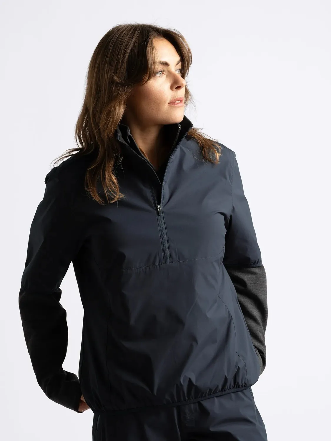 Cross Sportswear Pine Windbreaker vindjacka marinblå kortärm