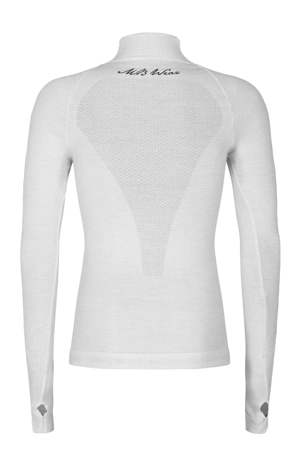 MB Wear Luxury Silver Winter undertröja vit ull silver