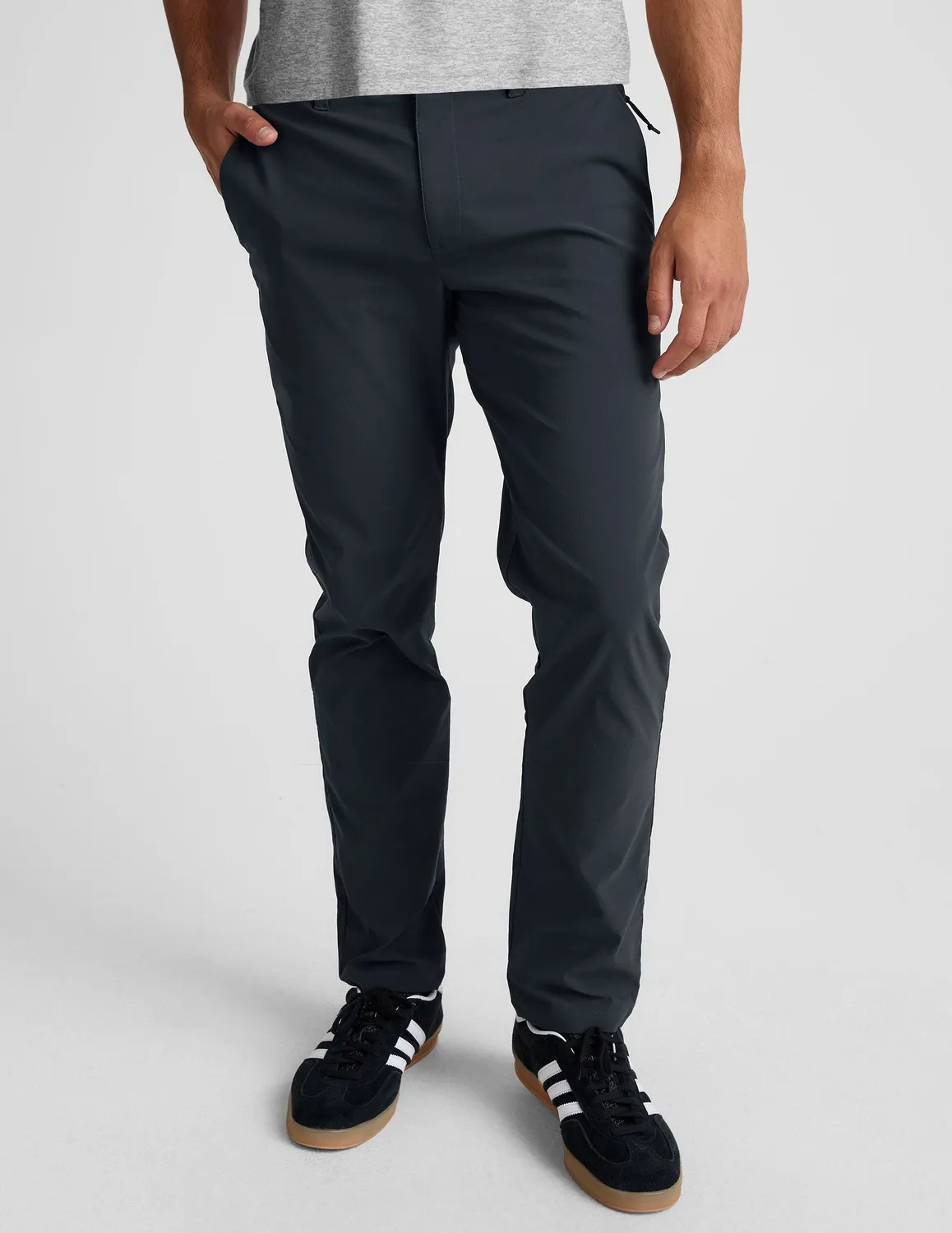 Beyond Yoga Element Chino 30 byxor Nocturnal Navy