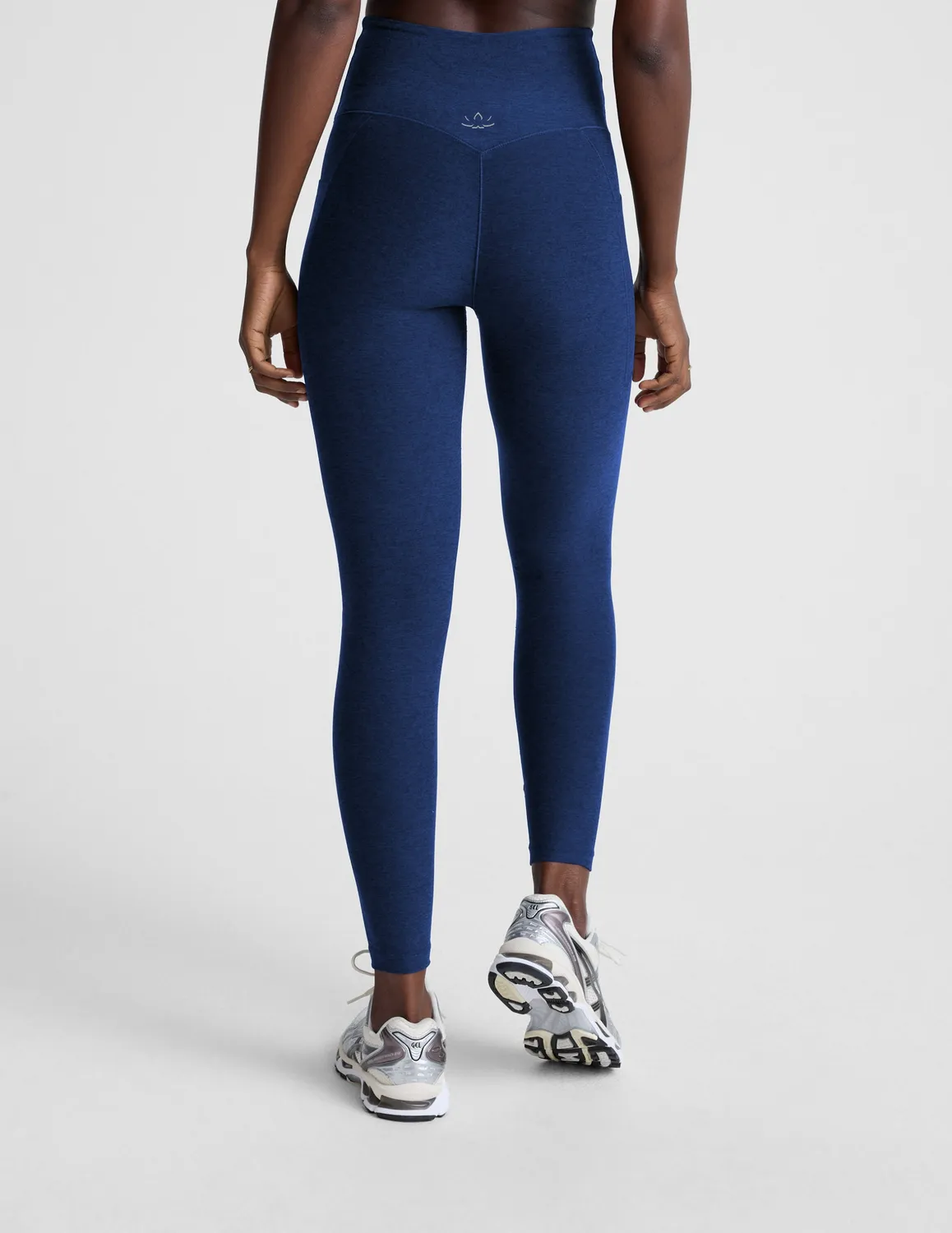 Beyond Yoga Spacedye Be Free Pocket leggings Marine Blue Heather ficka