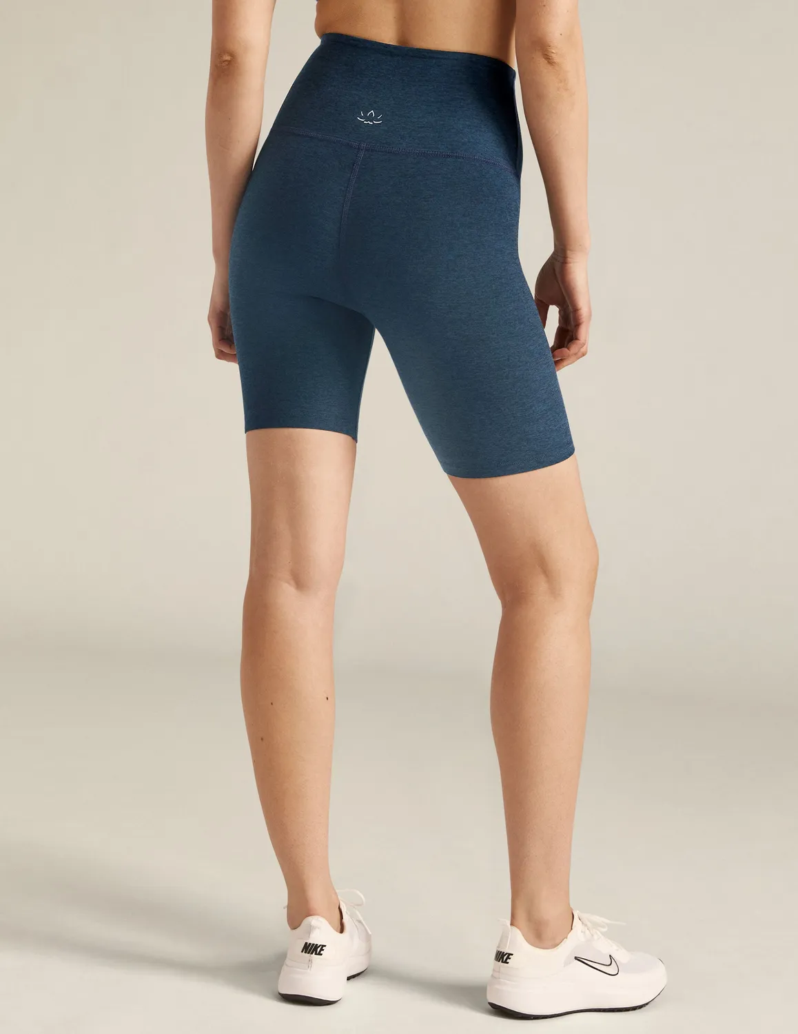 Beyond Yoga Spacedye Keep Pace 7 Shorts Nocturnal Navy biker