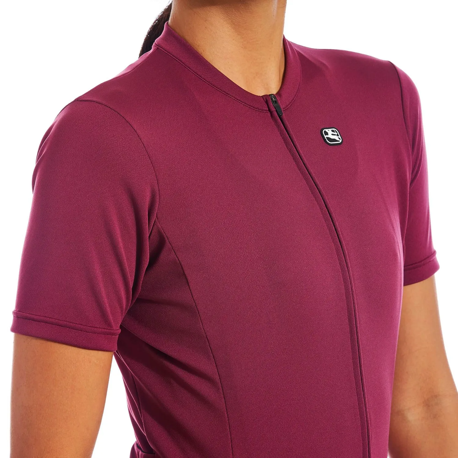 Giordana Fusion cykeltröja dam avslappnad sangria