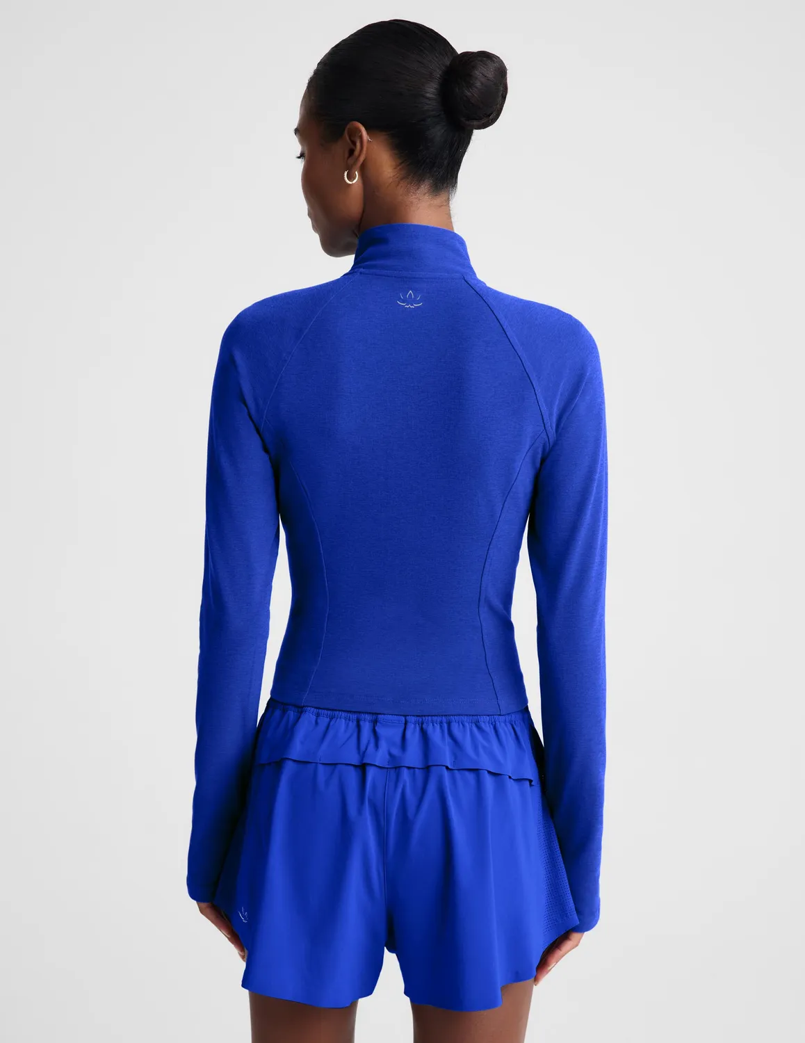 Beyond Yoga Spacedye High Definition Jacket träningsjacka Ultra Blue Heather