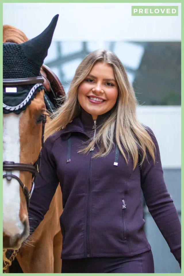 ZacZess Brooklyn Plum hoodie XS plum begagnad
