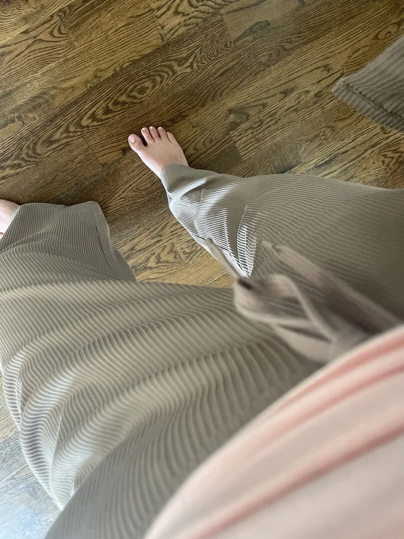 Beyond Yoga Breathe Easy Comfort Cord Pant byxor Dove manchester