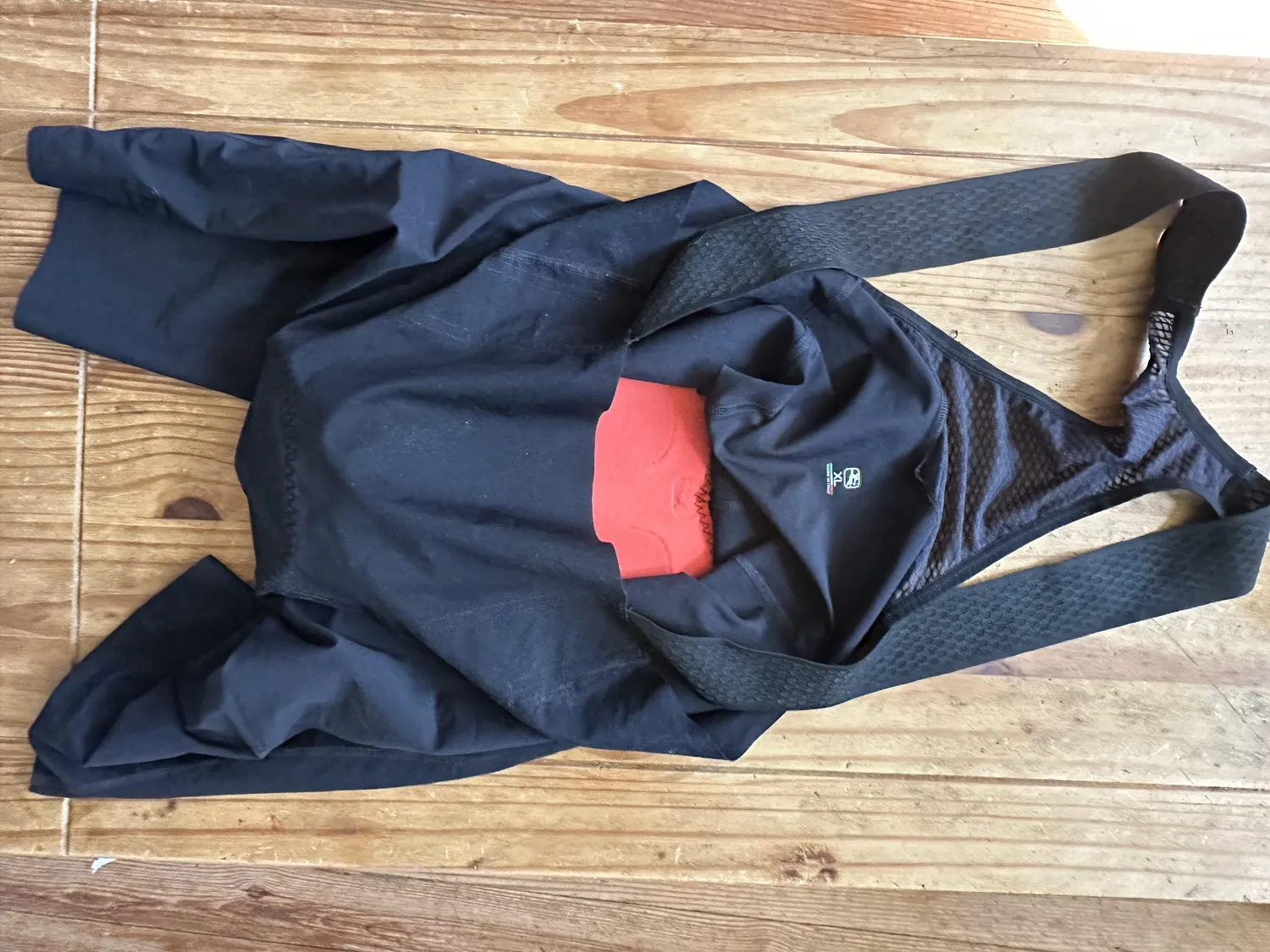 Giordana SilverLine bib-shorts herr svart UPF 50+