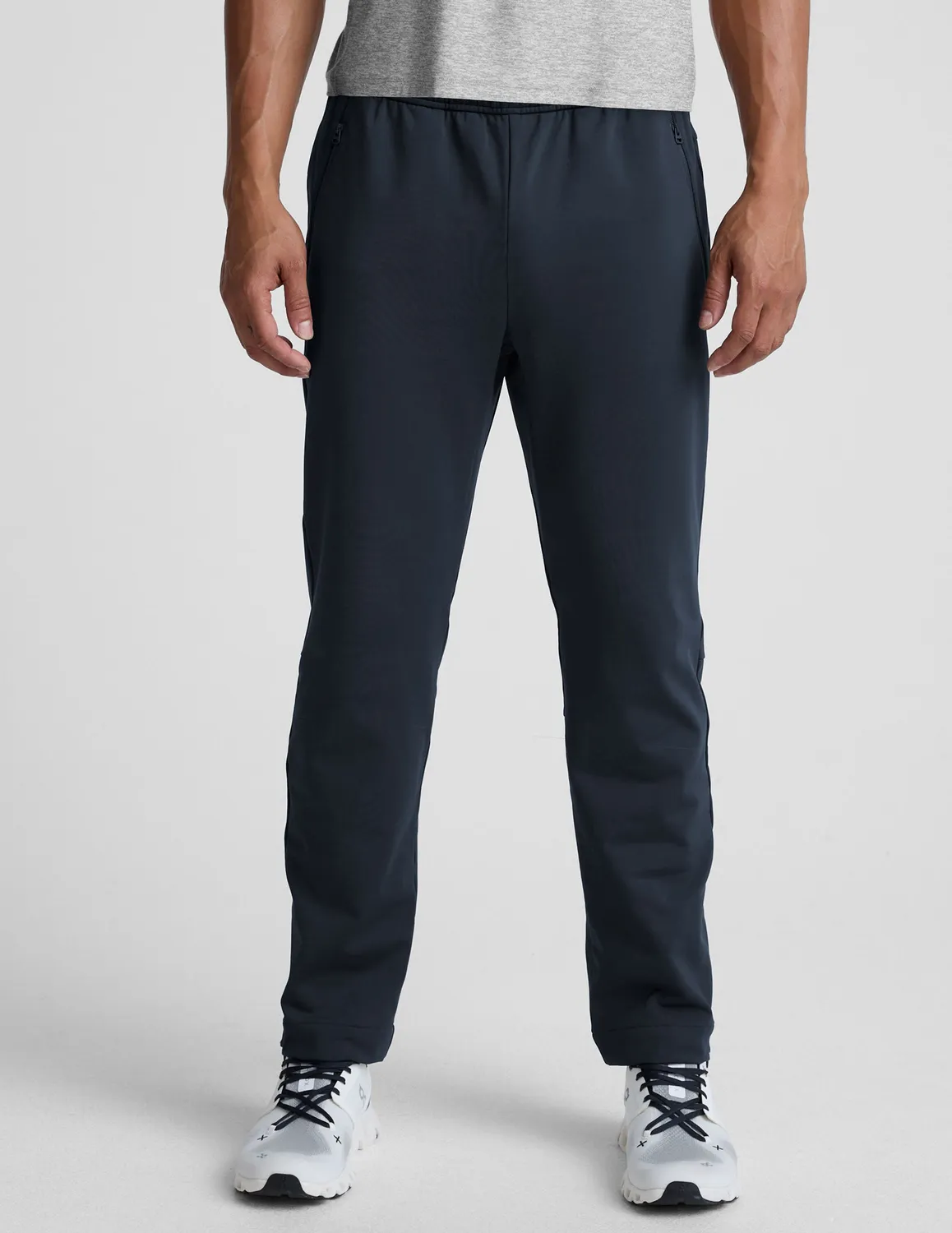 Beyond Yoga Pacer Fleece-Backed Pant träningsbyxor nocturnal navy fleece