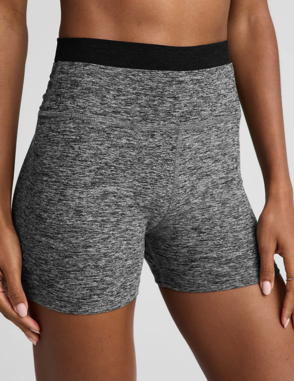 Beyond Yoga Spacedye Layered 3 Short shorts Heather Gray