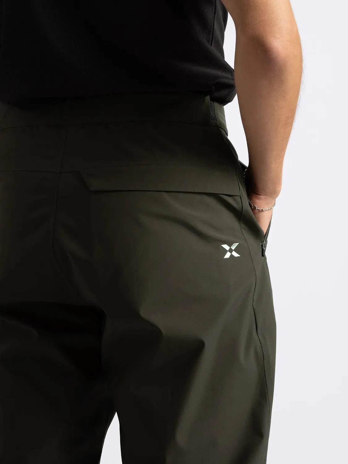 Cross Sportswear Cabot byxor Dark Pine herr vattentäta