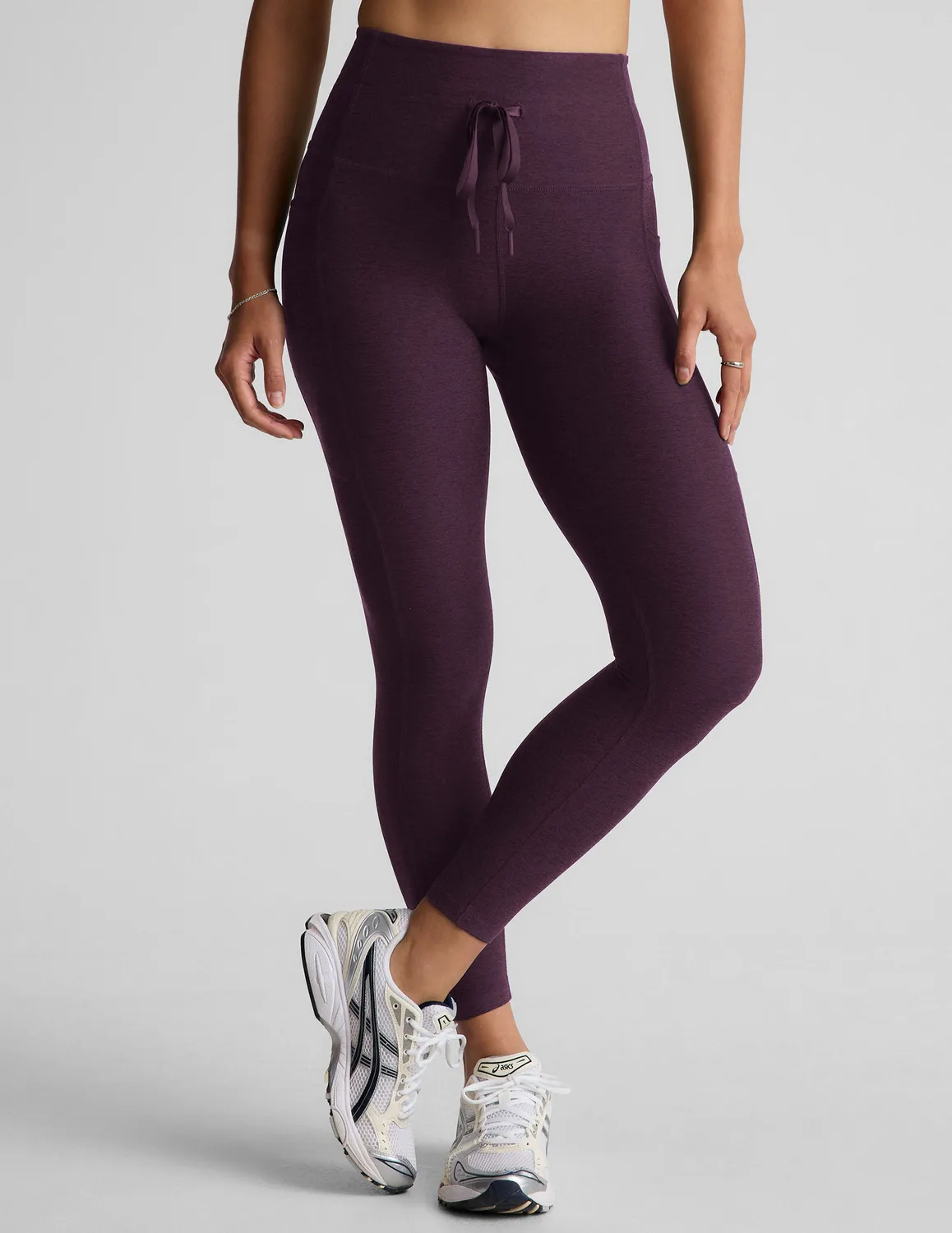 Beyond Yoga Spacedye Go Pocket Midi leggings lila med fickor