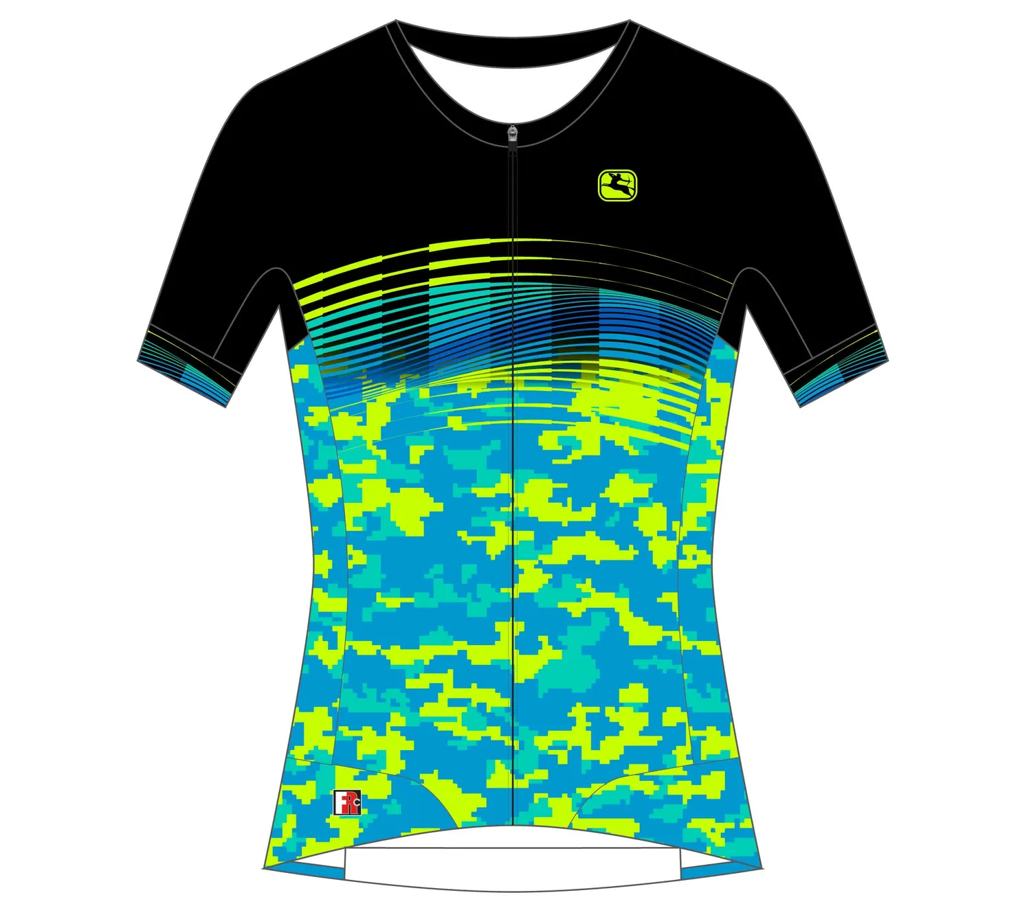 Giordana FR-C Pro Tri Jersey tritopp blå aerodynamisk