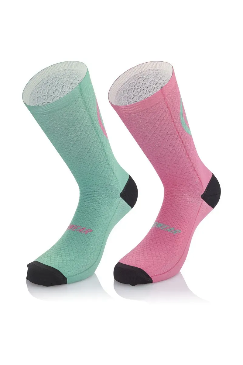 MB Wear Smile Emotions Pink-G strumpor 1 par rosa