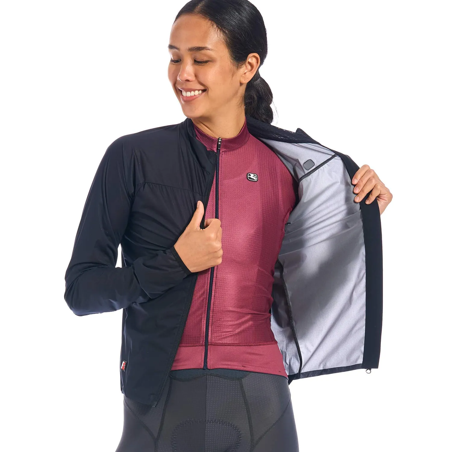 Giordana FR-C Pro vindjacka svart vindtät