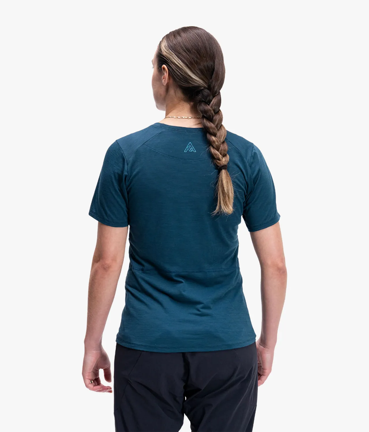 7MESH Desperado Merino t-shirt dam deep sea merino