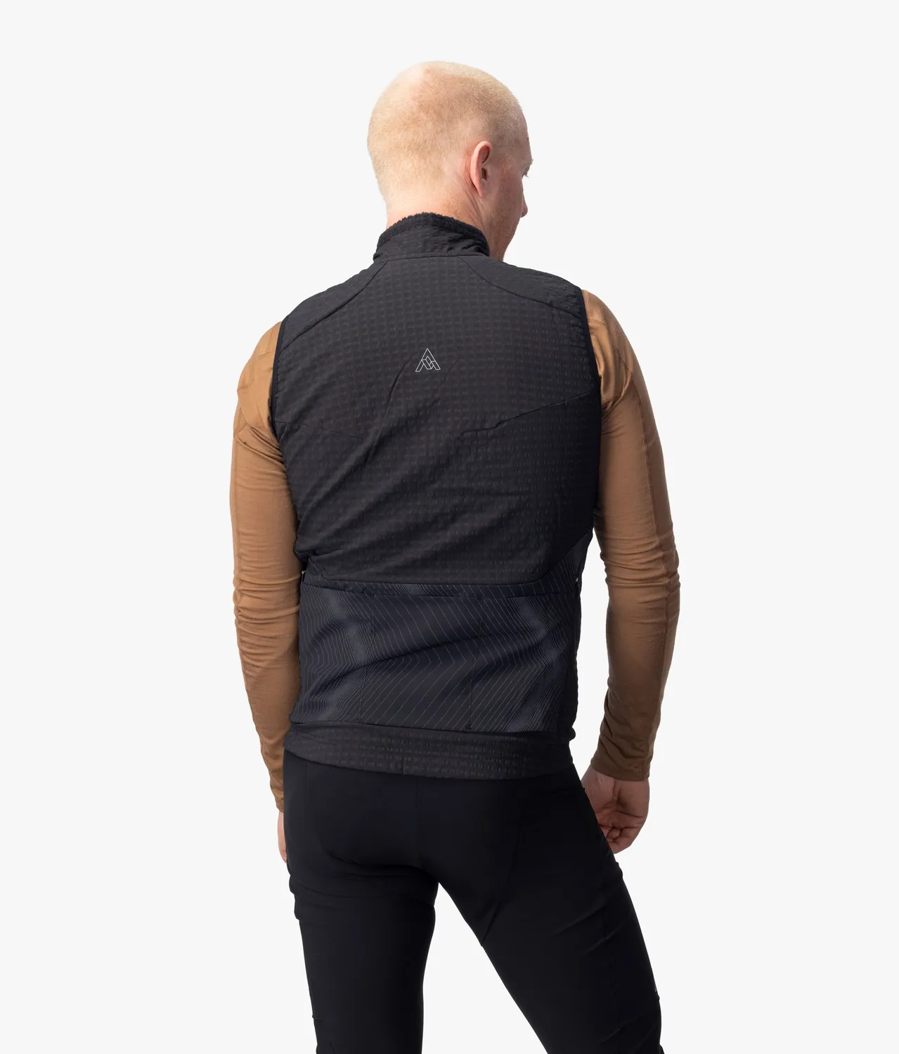 7MESH Seton väst herr Black termisk lätt