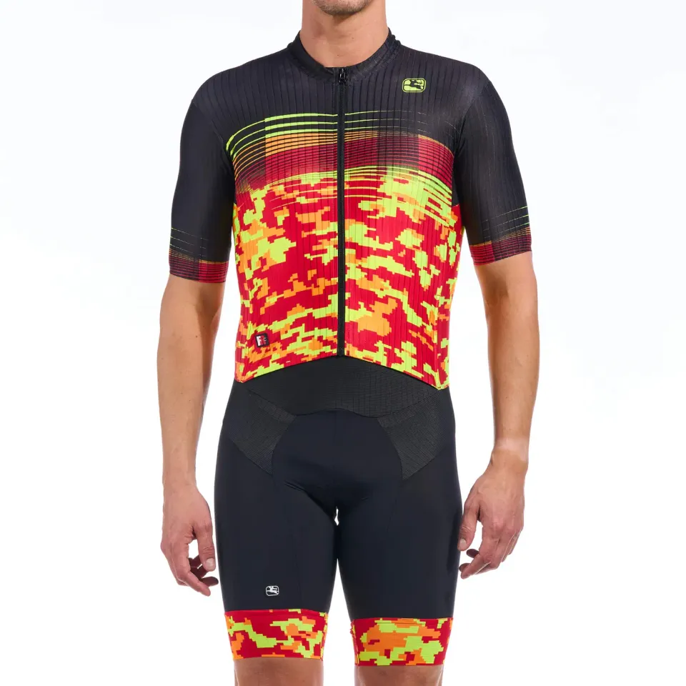 Giordana FR-C Pro Tri Doppio triathlondräkt röd aero