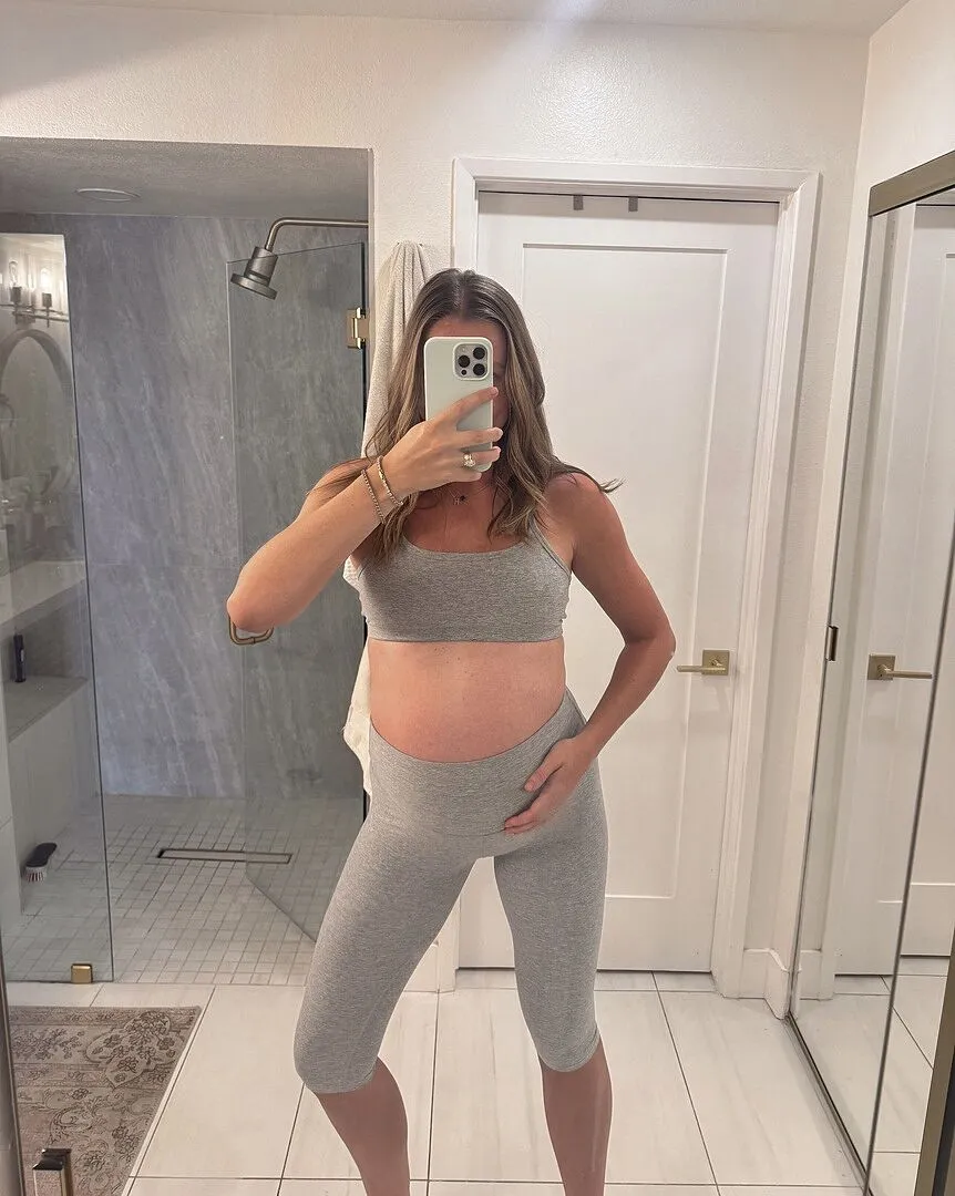 Beyond Yoga Spacedye Slim Racerback Bra bh Mango Pop Heather mellanstöd
