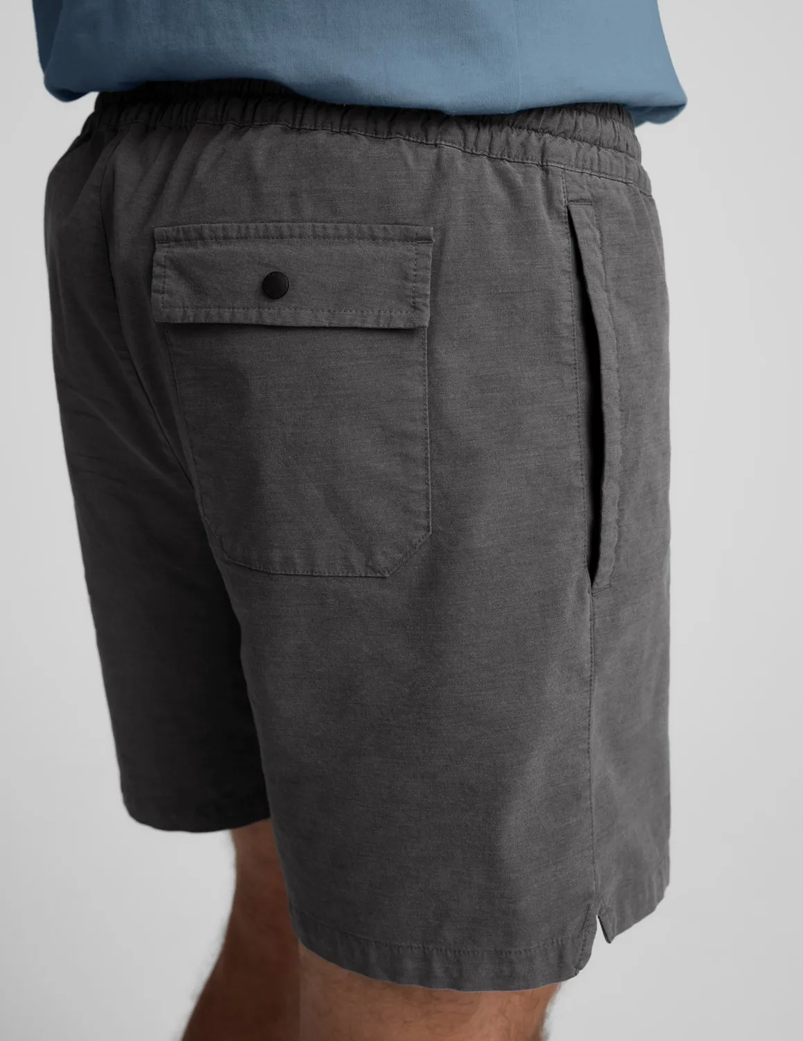 Beyond Yoga Drift shorts herr Black Ash stretch