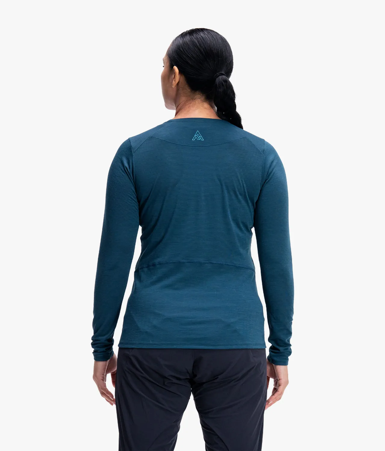 7MESH Desperado Merino Long Sleeve tröja Deep Sea merino