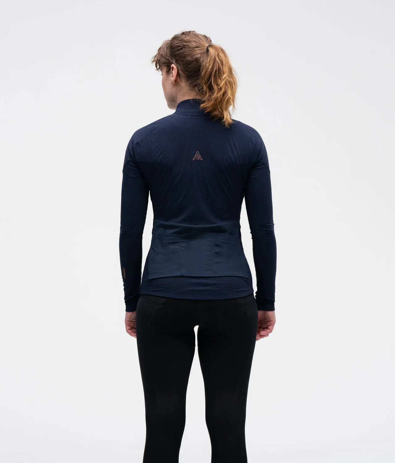 7MESH Tantalus långärmad cykeltröja Classic Navy termisk