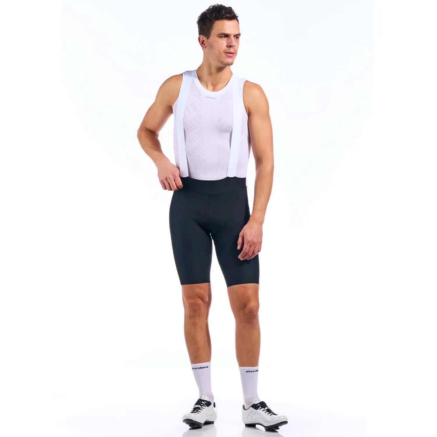 Giordana Vero Forma Bib Short bibshorts svart herr