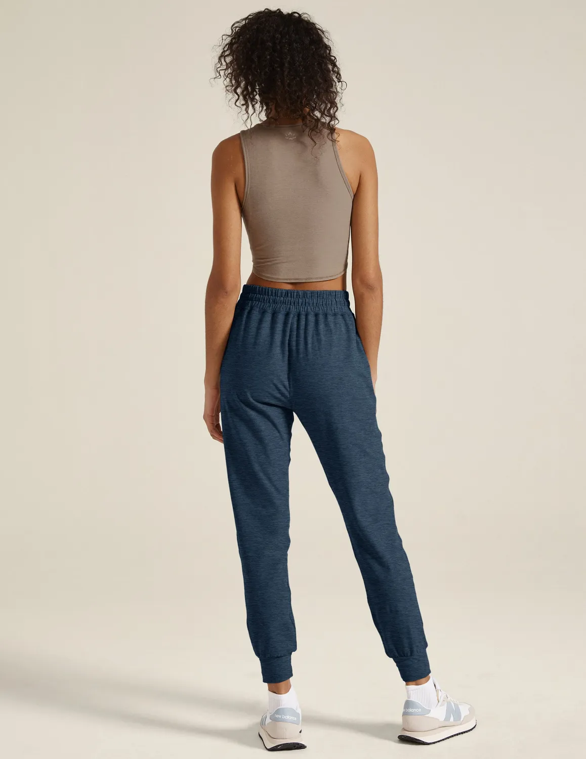 Beyond Yoga Spacedye Commuter Midi joggers Nocturnal Navy