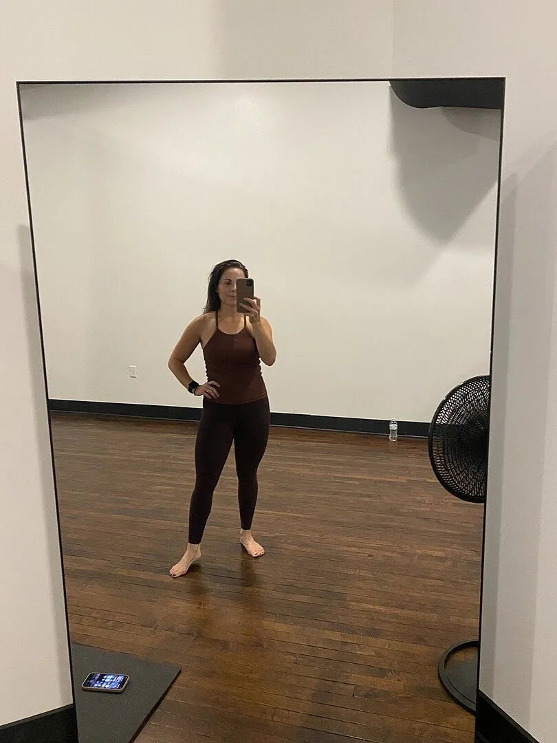 Beyond Yoga Spacedye Caught In The Midi High Waisted leggings Dreamsicle mjuk