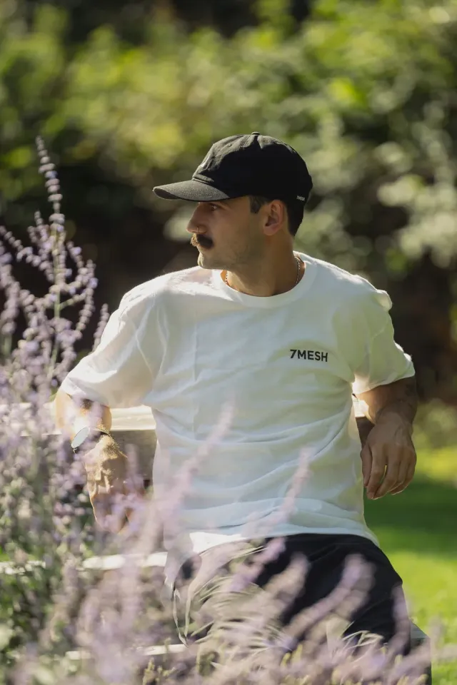 7MESH Podium Tee t-shirt Guardian White unisex