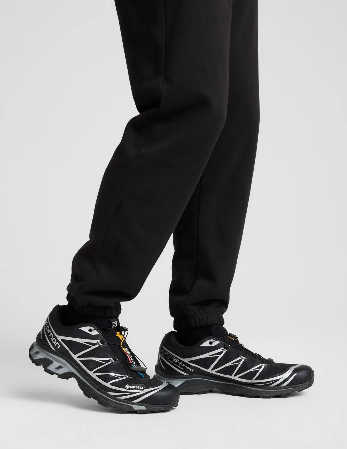 Beyond Yoga LuxeFleece Classic Men's Jogger mjukisbyxor svart fleece
