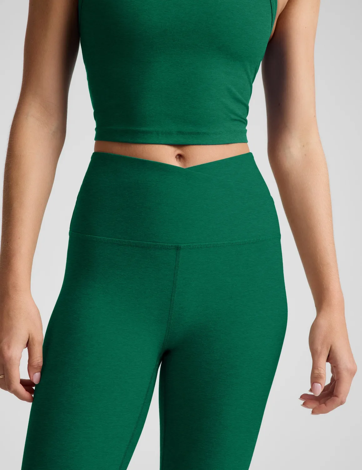 Beyond Yoga Spacedye At Your Leisure träningstights Legacy Pine hög midja