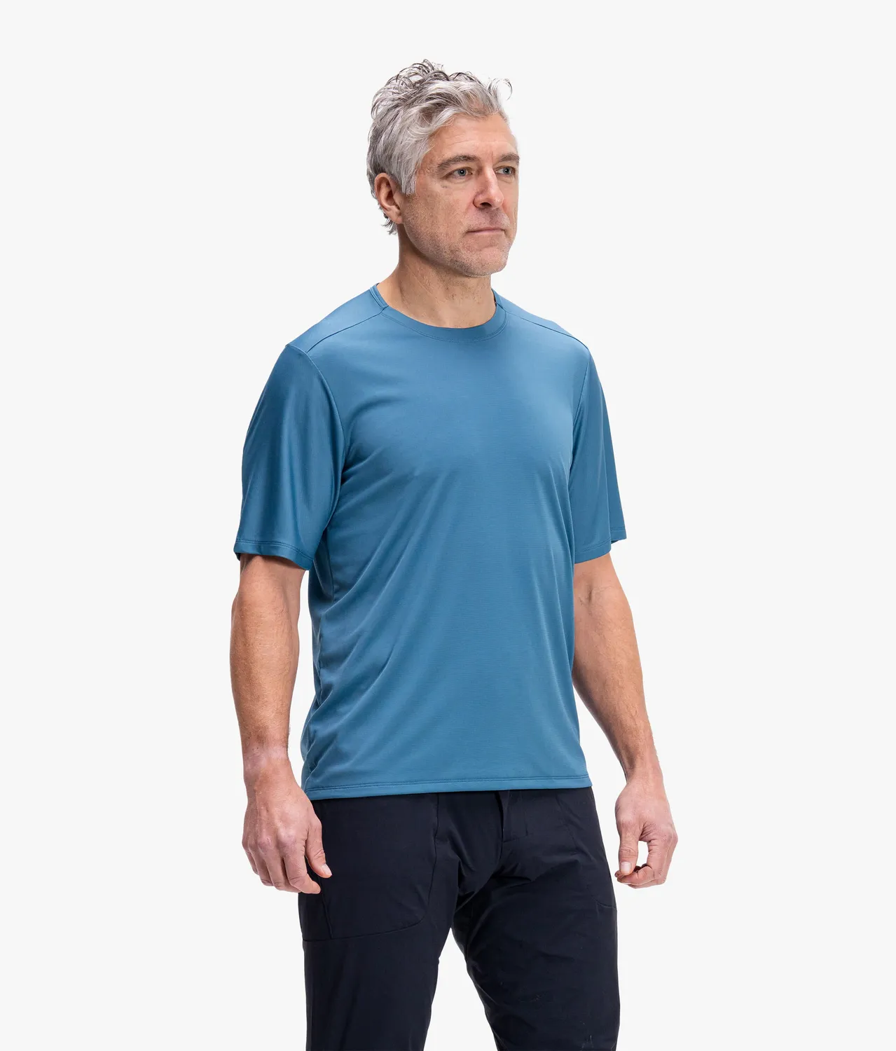7MESH Roam Short Sleeve tröja Lake Blue sval