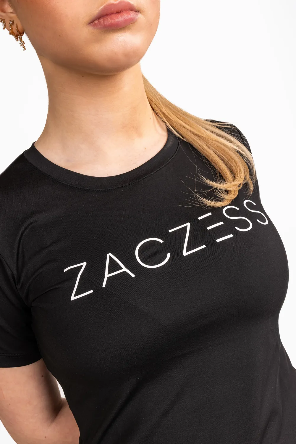 ZacZess YR Sofia T-shirt ridtröja svart snabbtorkande