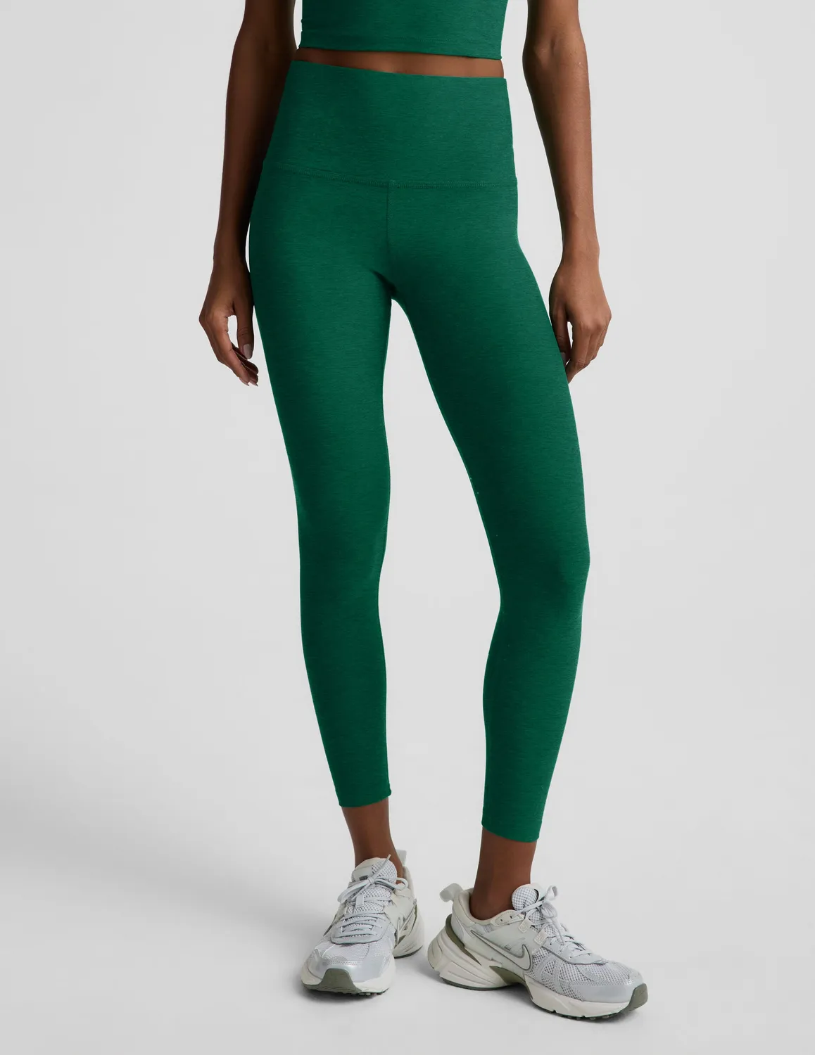 Beyond Yoga Spacedye Caught In The Midi High Waisted yogatights Pine mjuk