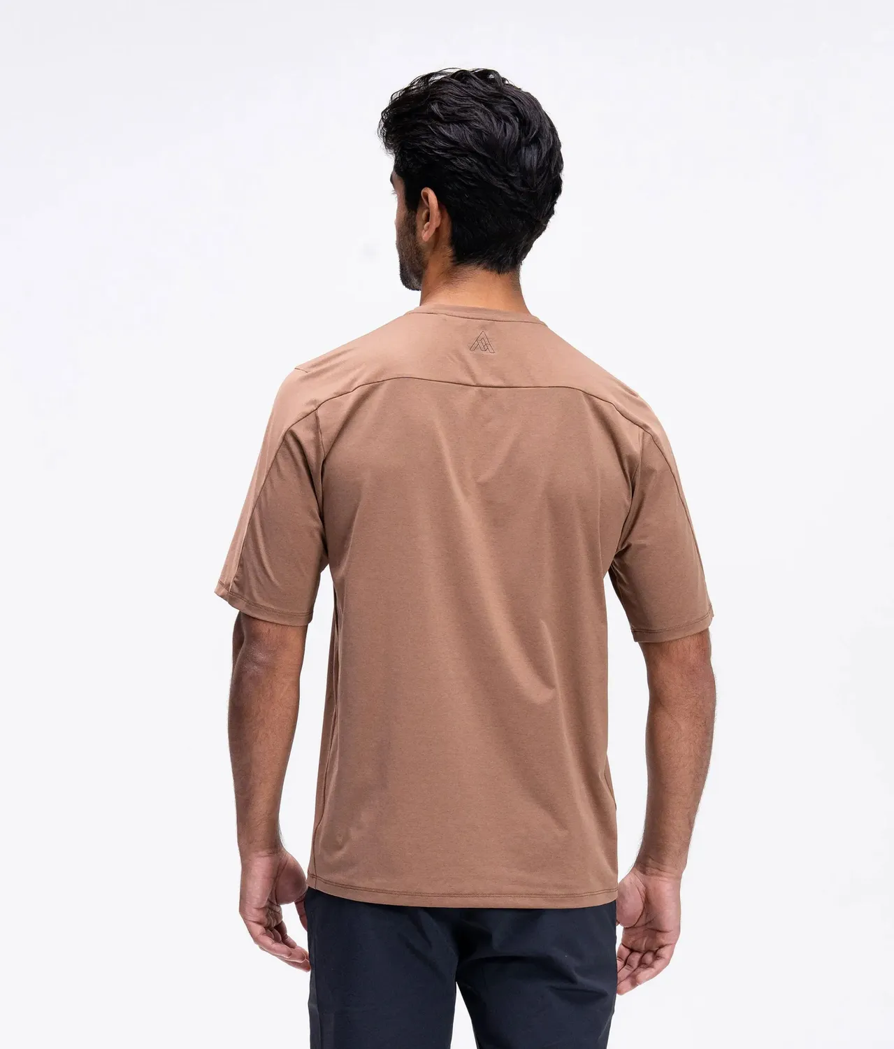 7MESH Atlas kortärmad tröja herr toffee UPF30