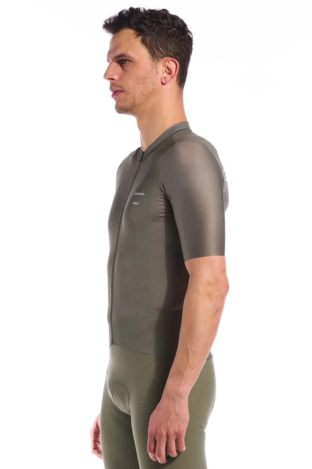 Giordana KB cykeltröja herr Smokey Olive aerodynamisk