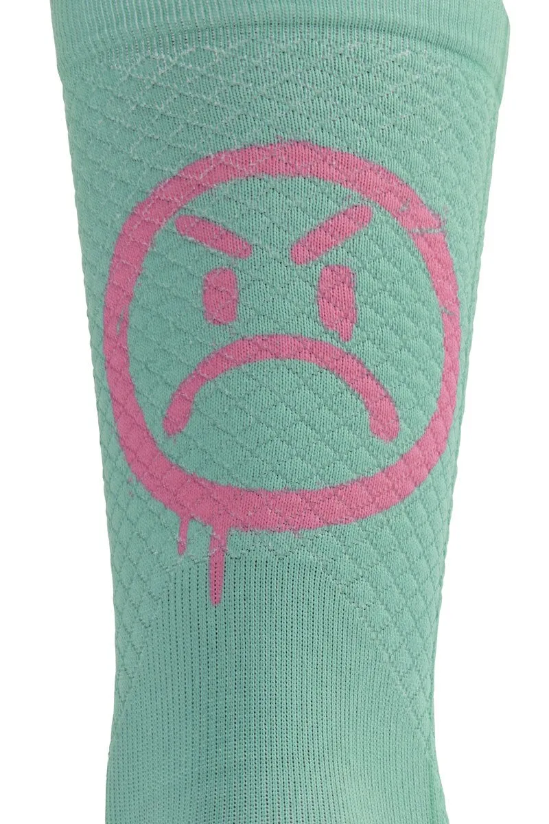 MB Wear Smile Emotions Pink-G strumpor 1 par rosa
